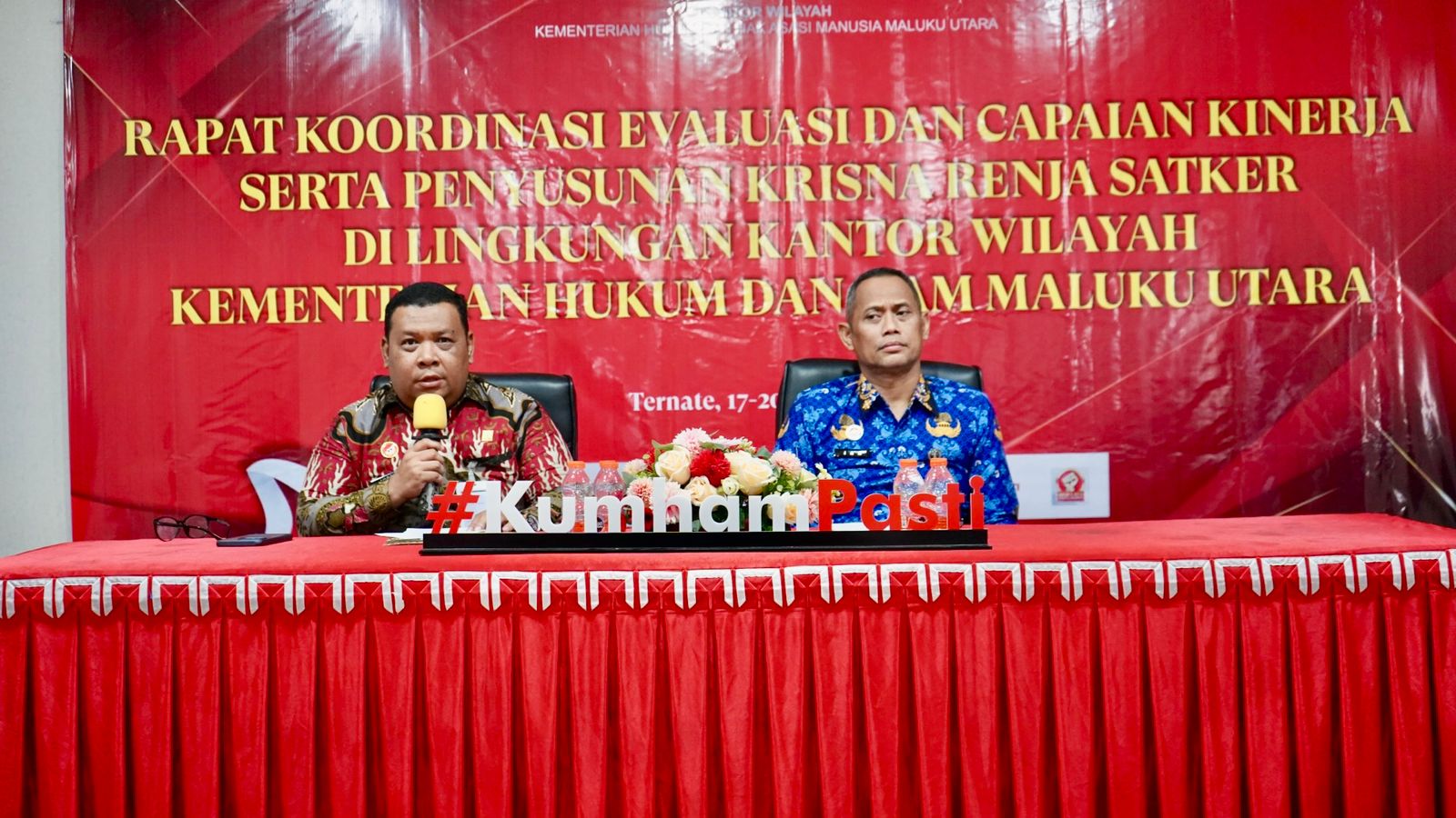 Dengan Rakor, Strategi Kanwil KemenkumHAM Malut Susun KRISNA Renja dan Evaluasi Kinerja