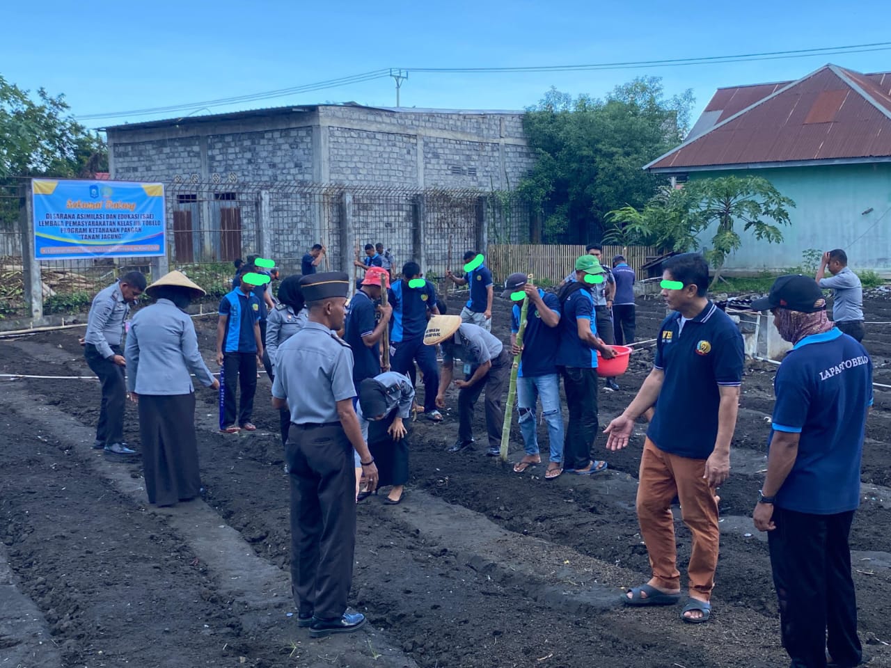 Dukung Ketahanan Pangan, Lapas Tobelo Gandeng Dinas Pertanian