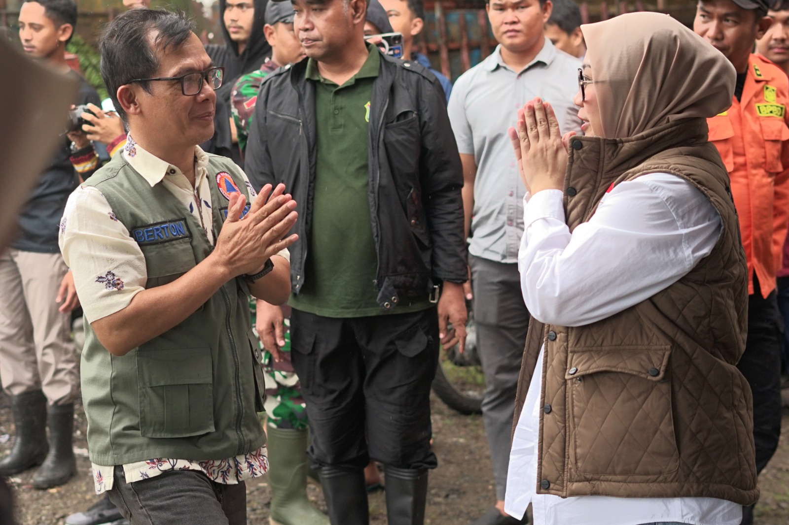 Direktur Mitigasi Bencana BNPB Kunjungi Mamuju, Sutinah Titip Harapan Untuk Penanganan Bencana