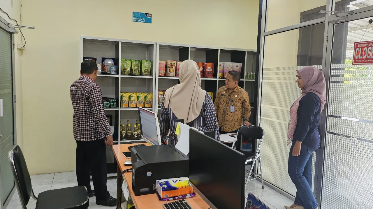 Tingkatkan Pendaftaran KI, Kanwil Kemenkum Sulbar Tingkatkan Sinergi dengan Rumah BUMN Mamuju