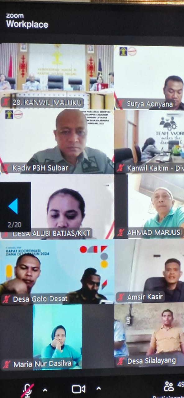 Kanwil Kemenkum Hadiri Pembukaan Pelatihan Paralegal Serentak Tahun 2025