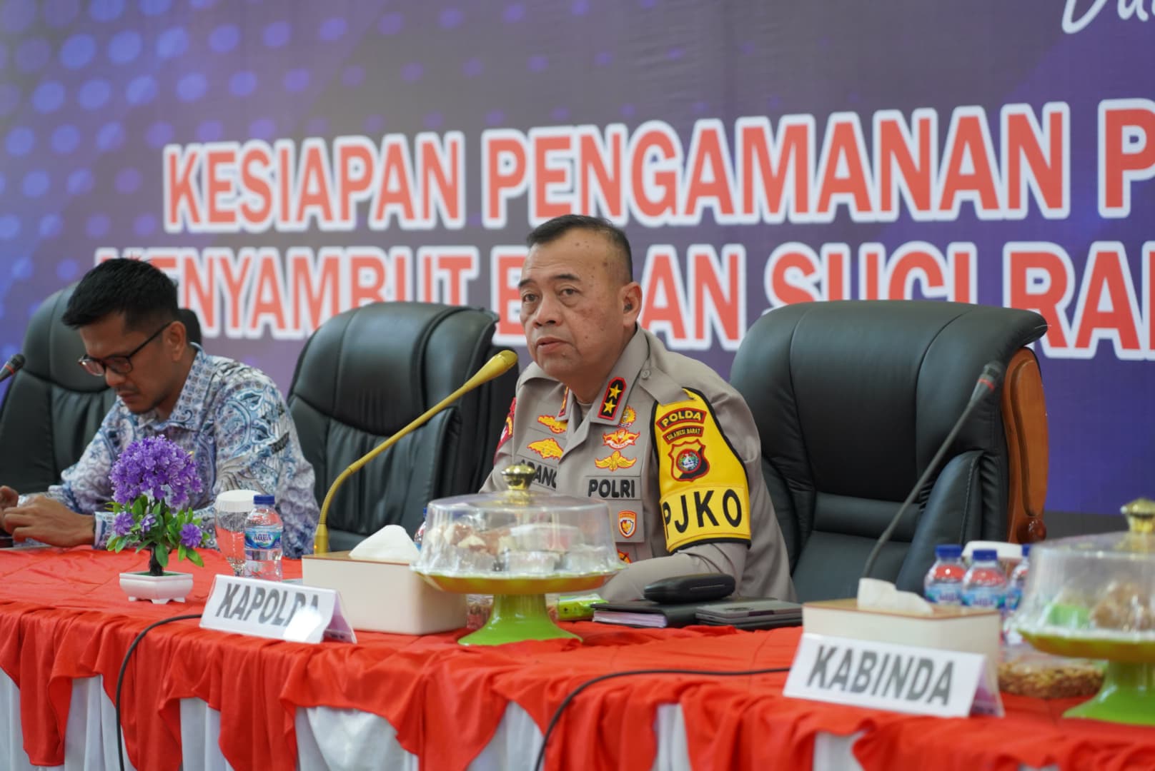 Kapolda Sulbar Pimpin Rapat Koordinasi Tiga Agenda Prioritas