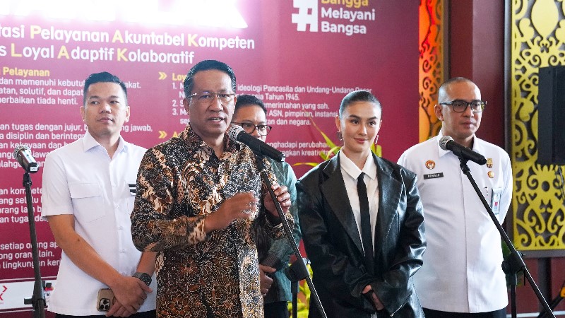 Menteri Hukum Terima Audiensi Agnez Mo Bersama Para Musisi Lainnya Diskusi Soal Sistem Royalti