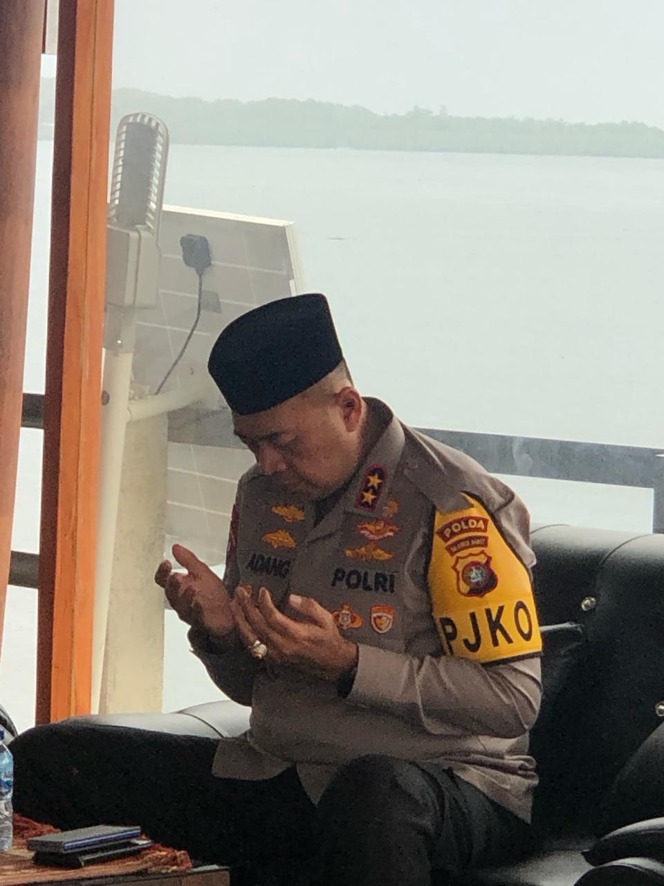 Kapolda dan Pejabat Utama Polda Sulbar Turut Berduka Cita atas Wafatnya Komjen Pol (P) Dr. H. Syafruddin Kambo