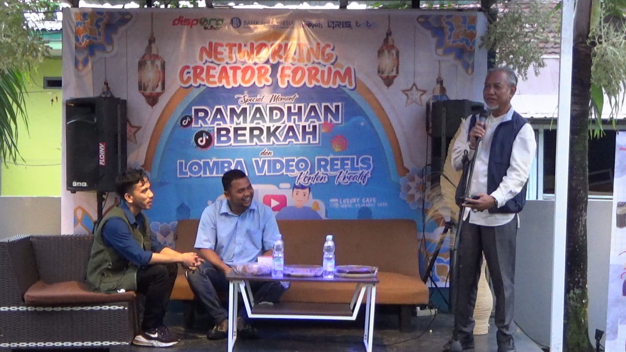 Anggota DPRD Sulbar, Khalil Gibran Apresiasi Kegiatan Networking Creator Forum Ramadhan Berkah