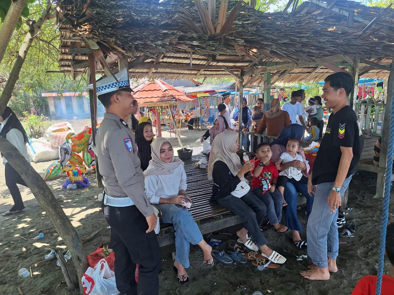 Selama Musim Libur Lebaran, Ditlantas Polda Sulbar Fokus Patroli Rumah Kosong dan Tempat Wisata