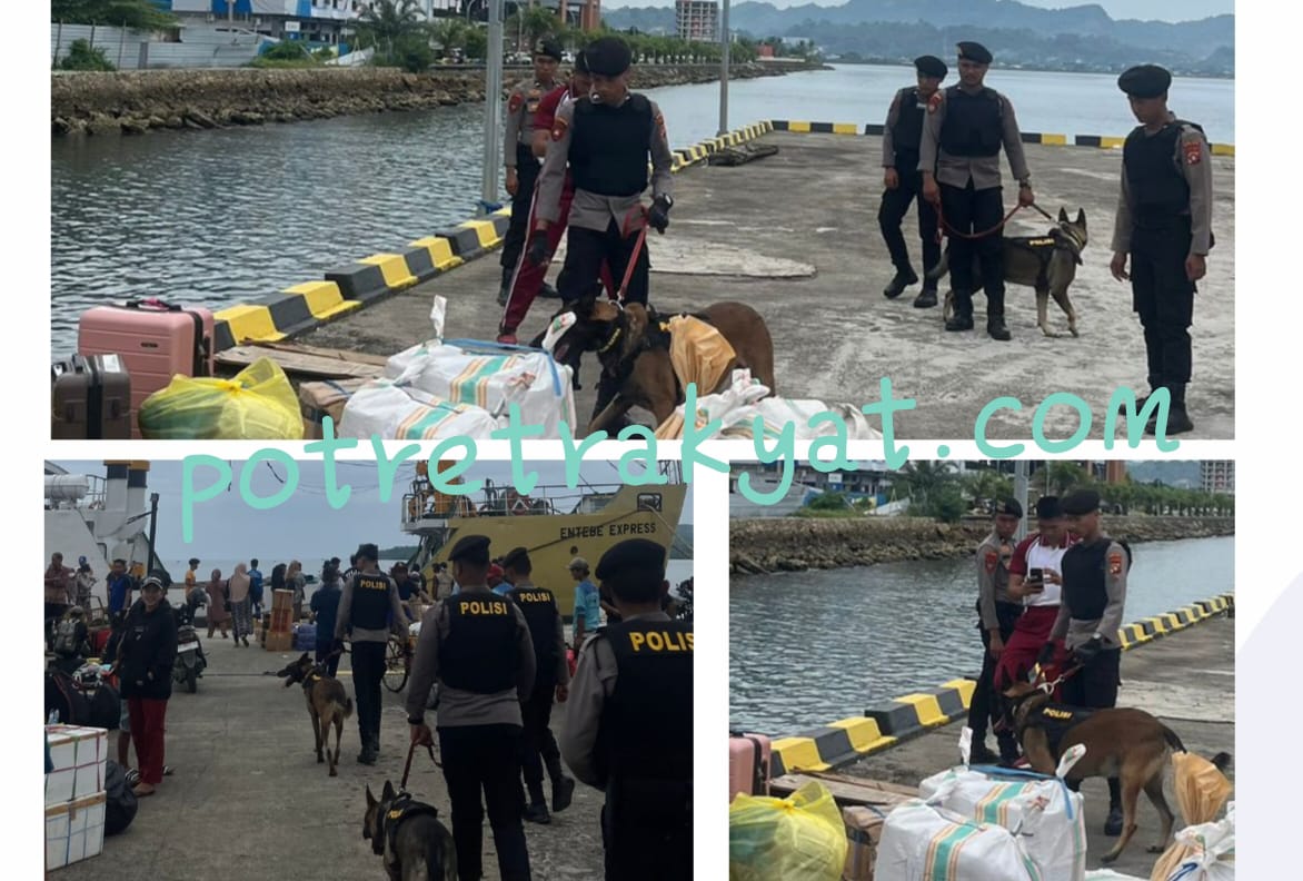 Patroli Satwa di KM. Entebe Ekspres Cegah Penyebaran Penyakit Hewan Hingga Penyelundupan Narkoba