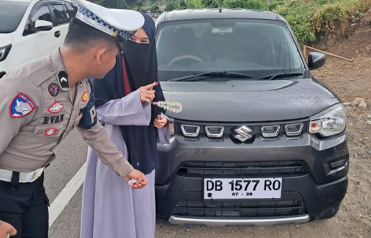PJR Polda Sulbar Wujudkan Kamseltibcarlantas dengan Edukasi dan Penegakan Hukum
