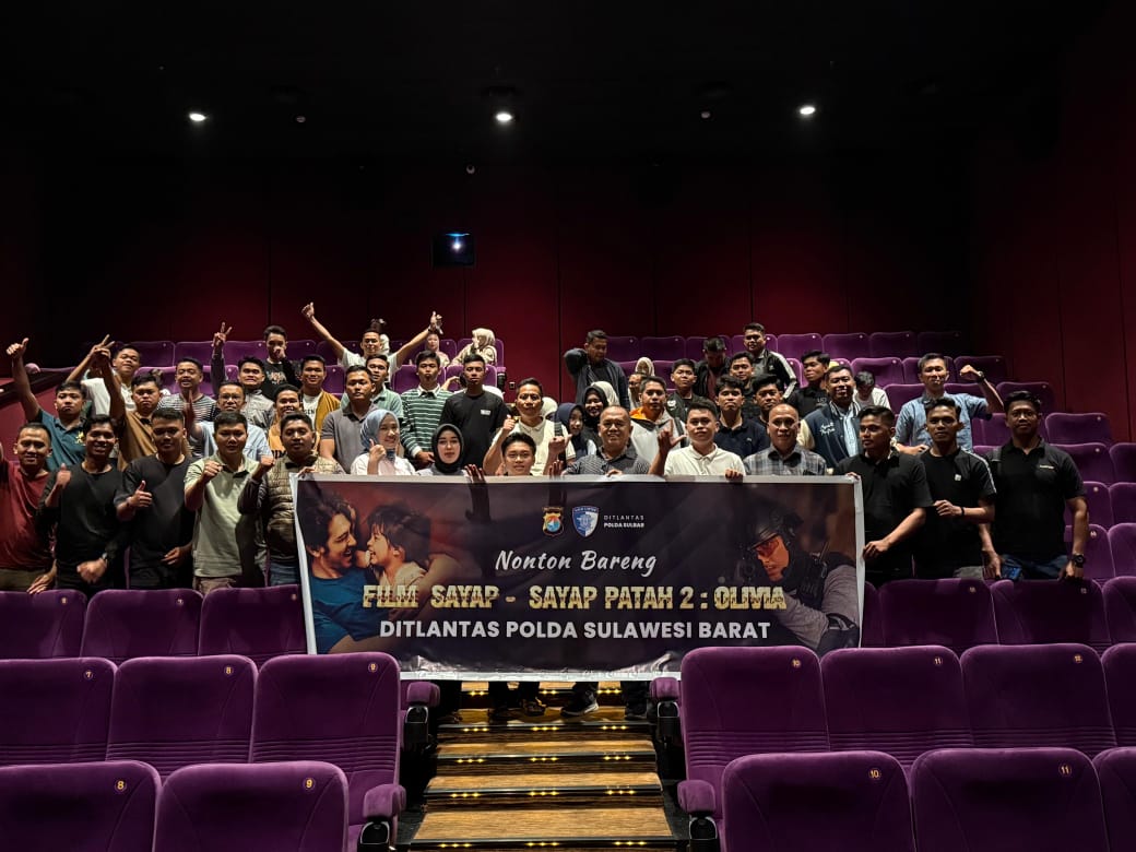 Sayap-Sayap Patah 2′ Jadi Inspirasi Baru Semangat Kerja Ditlantas Polda Sulbar