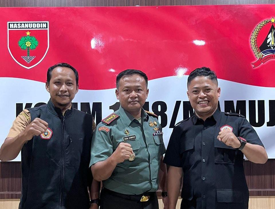 Dandim 1418/Mamuju Terima Solaturahmi IPSI Mamuju, Bahas Program Kolaborasi Pembinaan Pemuda dan Bela Negara