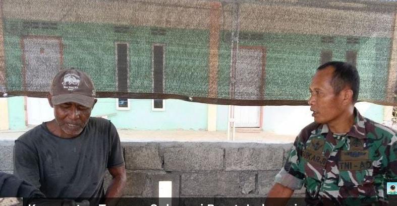 Babinsa Koramil 1418-04/Budong-Budong Ajak Warga Tingkatkan Sinergi dan Musyawarah