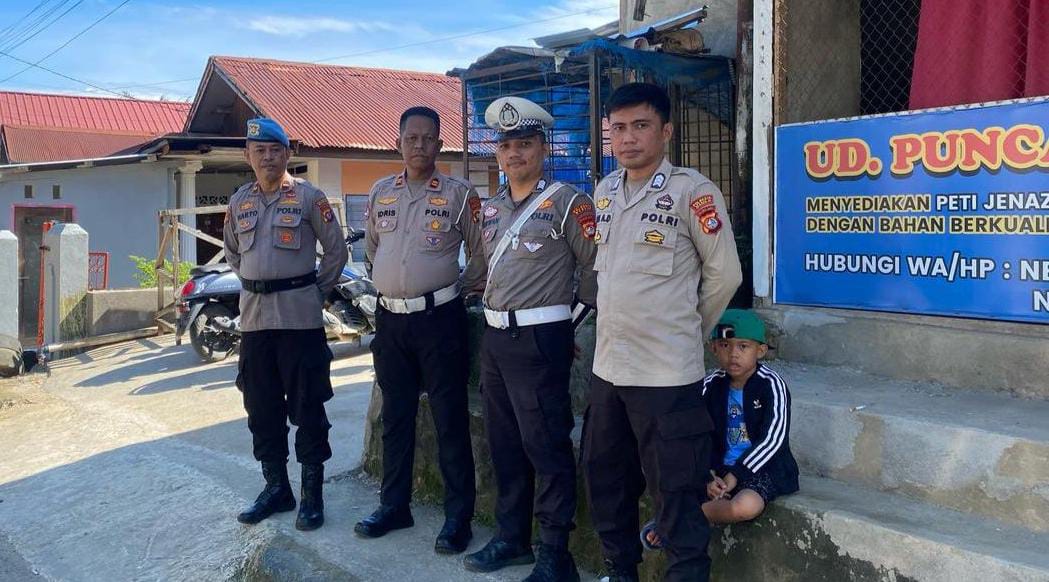 Polresta dan Polsek Mamuju Jajaran Lakukan pengamanan Ibadah Kenaikan Isa Almasih