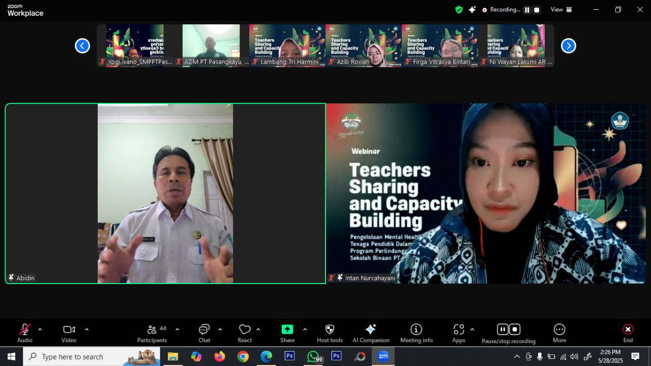Peduli Pendidikan, PT Pasangkayu Selenggarakan Capacity Building untuk Guru