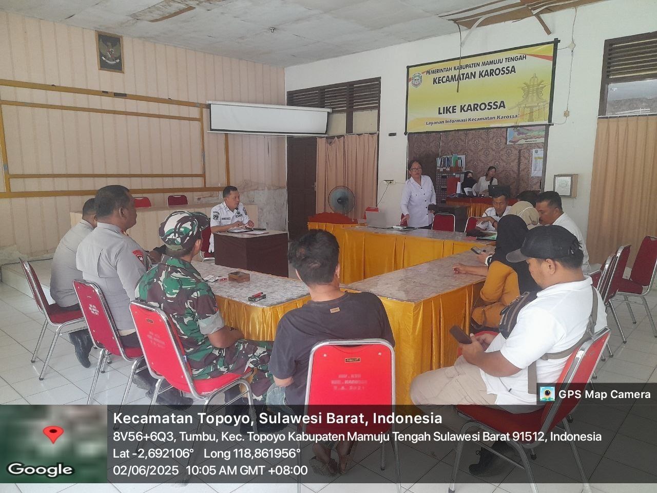 Babinsa 1418-04/Budong-Budong Ajak Masyarakat Tingkatkan Koordinasi dan Sinergi dalam Penyelesaian Masalah Sosial