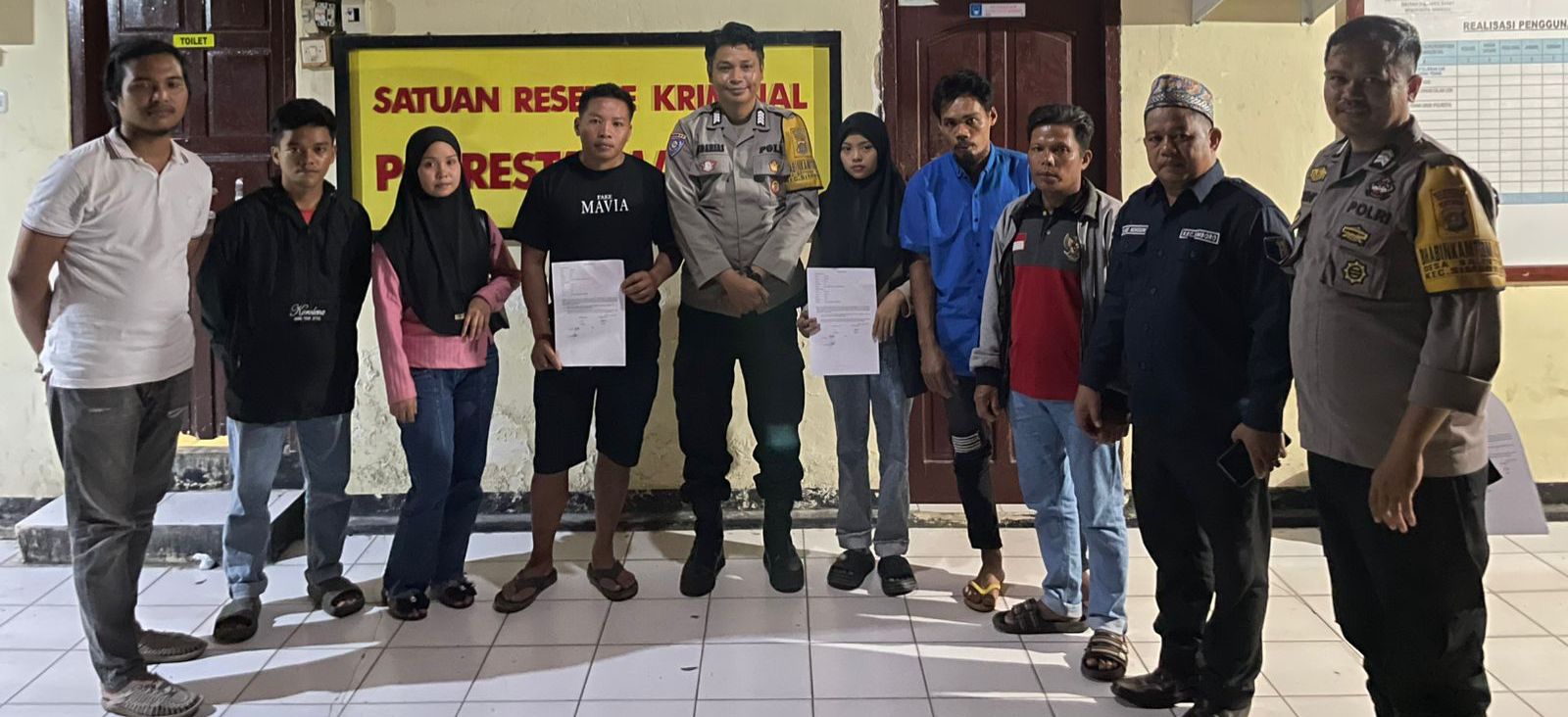 Polresta Mamuju Fasilitasi Pertemuan Keluarga Korban dan Pelaku Pembunuhan di Salletto, Kedua Pihak Sepakat Berdamai