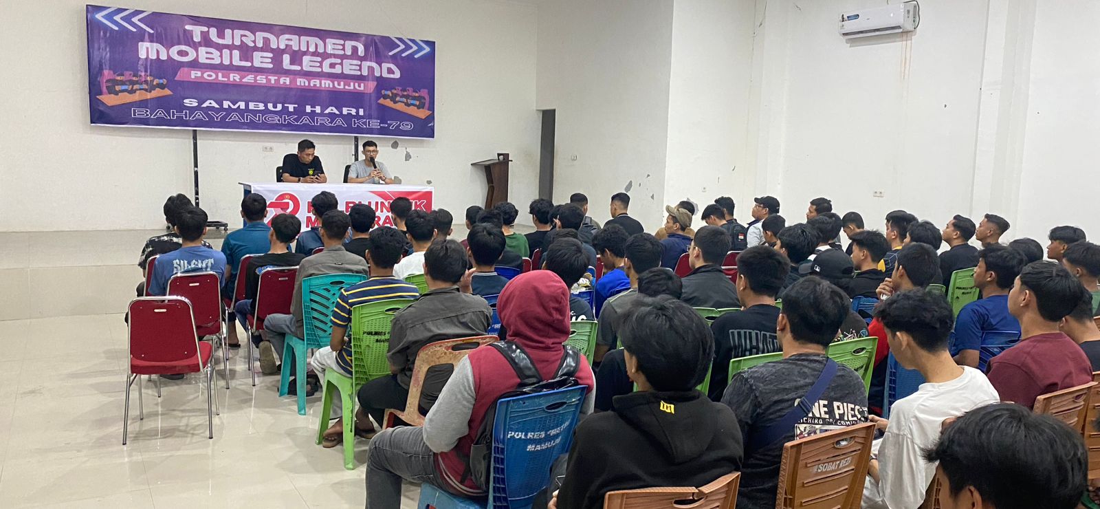 Kapolresta Mamuju Resmi Buka Turnamen MLBB di Aula Wira Satya Polresta