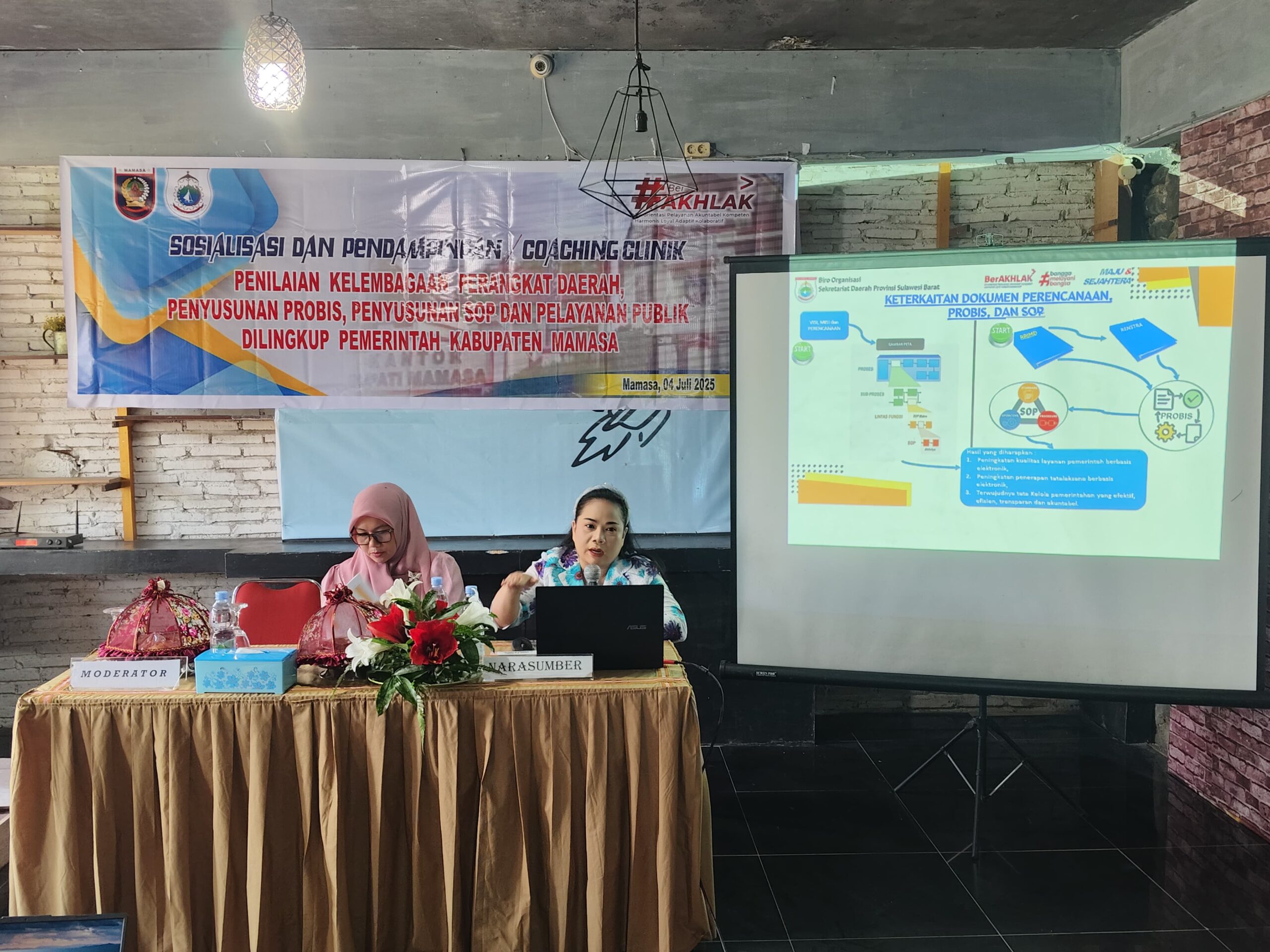 Pemprov Sulbar Bekali ASN Mamasa Tingkatkan Tata Kelola Perangkat Daerah