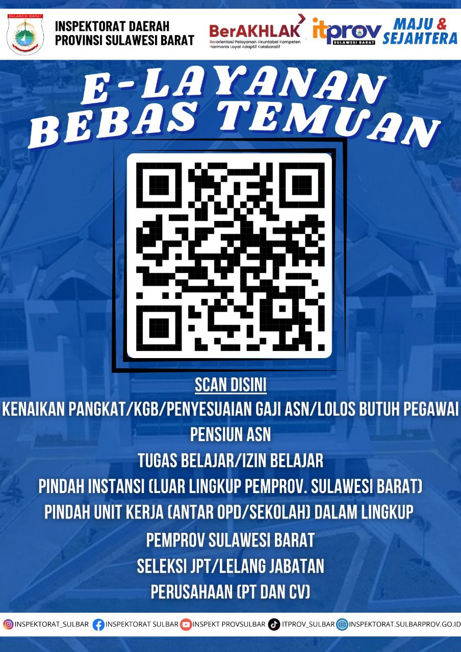 Pemprov Sulbar Hadirkan Aplikasi Digital untuk Layanan Bebas Temuan yang Lebih Cepat dan Transparan