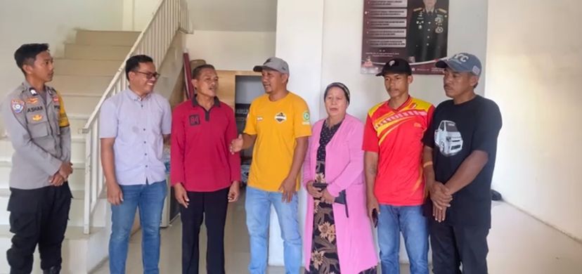 Bhabinkamtibmas Polsek Mamuju Berhasil Damaikan Ahli Waris Pemilik Lahan dengan Pihak Kampus STIE 