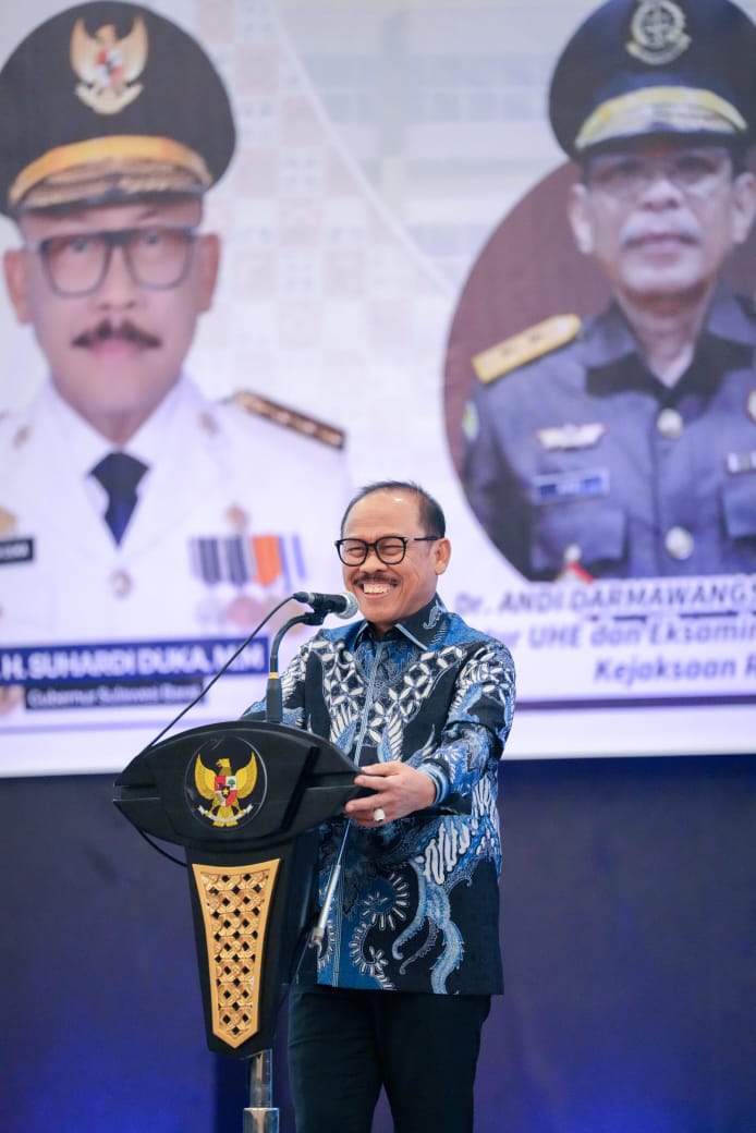 Lepas Sambut Kepala Kejati Sulbar, Gubernur Suhardi Duka Sampaikan Filosofi To Mamuju
