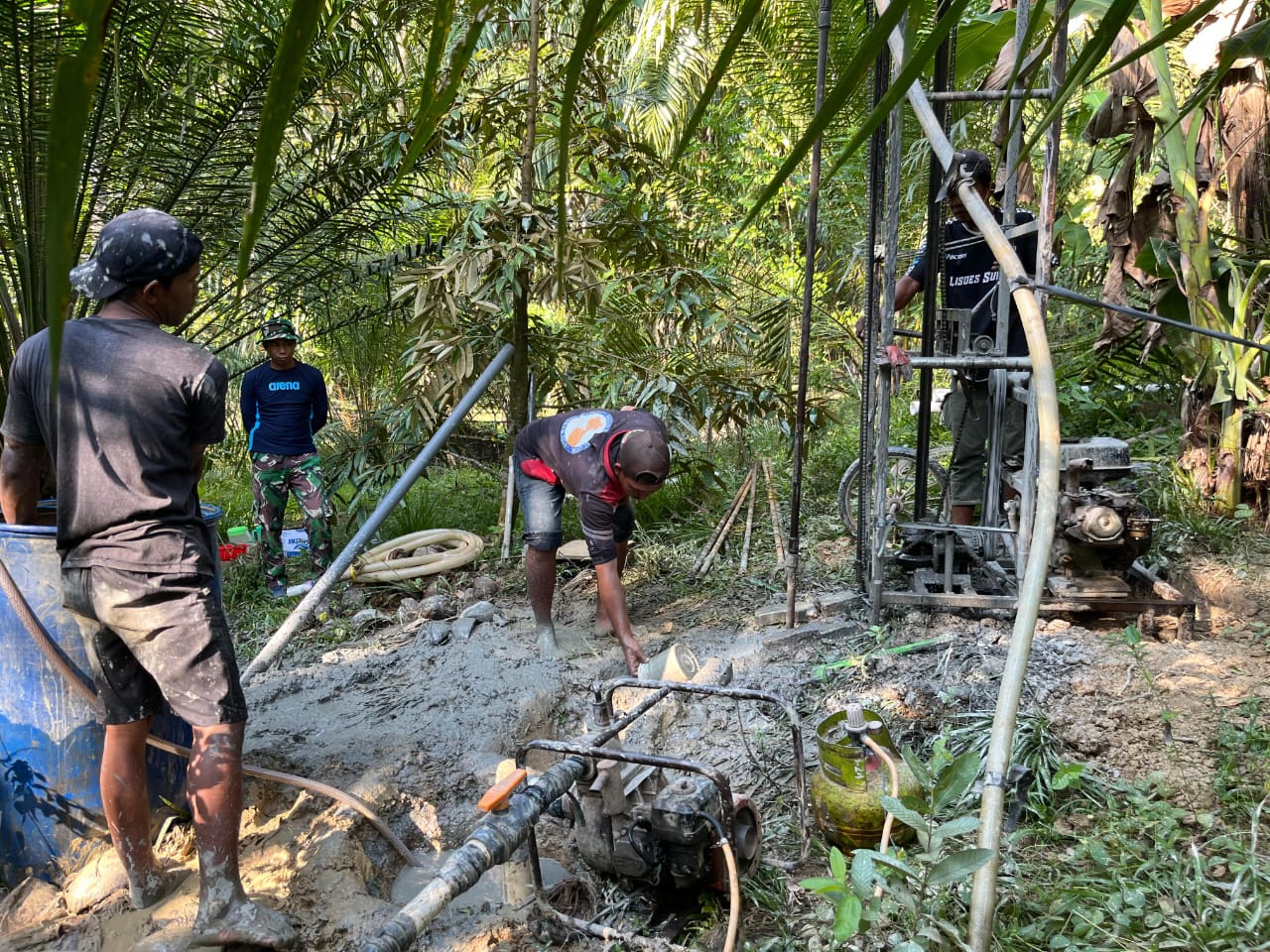 Satgas TMMD ke-125 Kodim 1418/Mamuju Hadirkan Air Bersih untuk Warga Salugatta