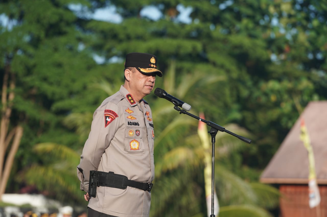Masuki Masa Pensiun, Kapolda Sulbar Irjen Pol. Adang Ginanjar Pamit ke Jajaran