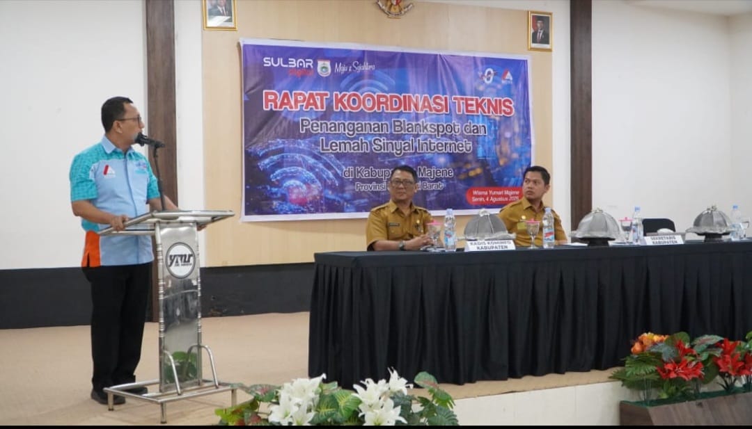 Tangani Persoalan Blankspot Internet di Majene, Kominfo Sulbar Sasar 15 Titik untuk Bantuan Jaringan