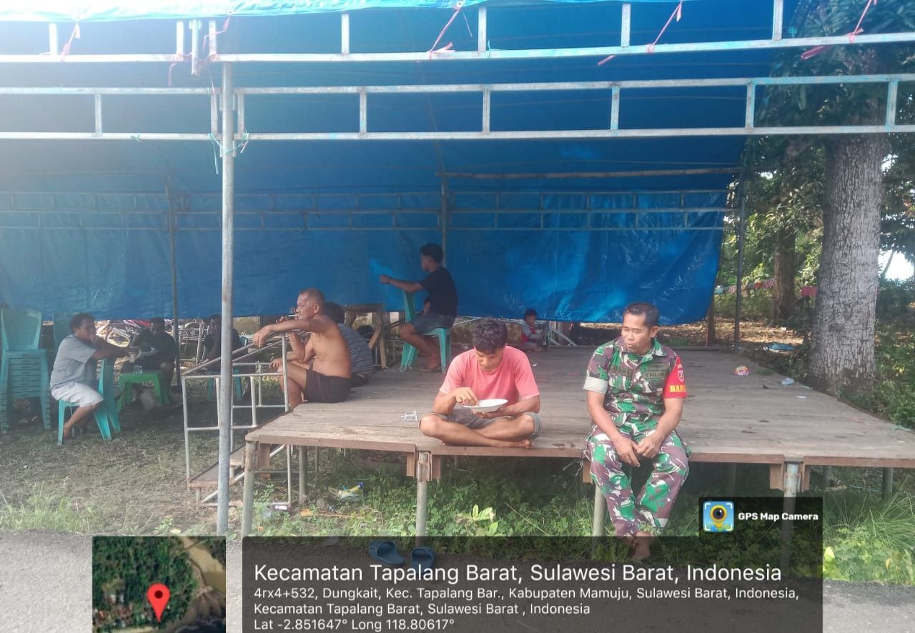 Babinsa Koramil 1418-02/Tapalang Laksanakan Puldata