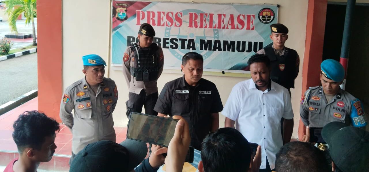 Polresta Mamuju Buru Terduga Pelaku Pemberi Miras Oplosan yang Tewaskan 4 Pemuda