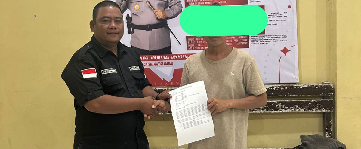 Polsek Kalukku Lakukan Restoratif Justice Terhadap Kasus Pencurian HP