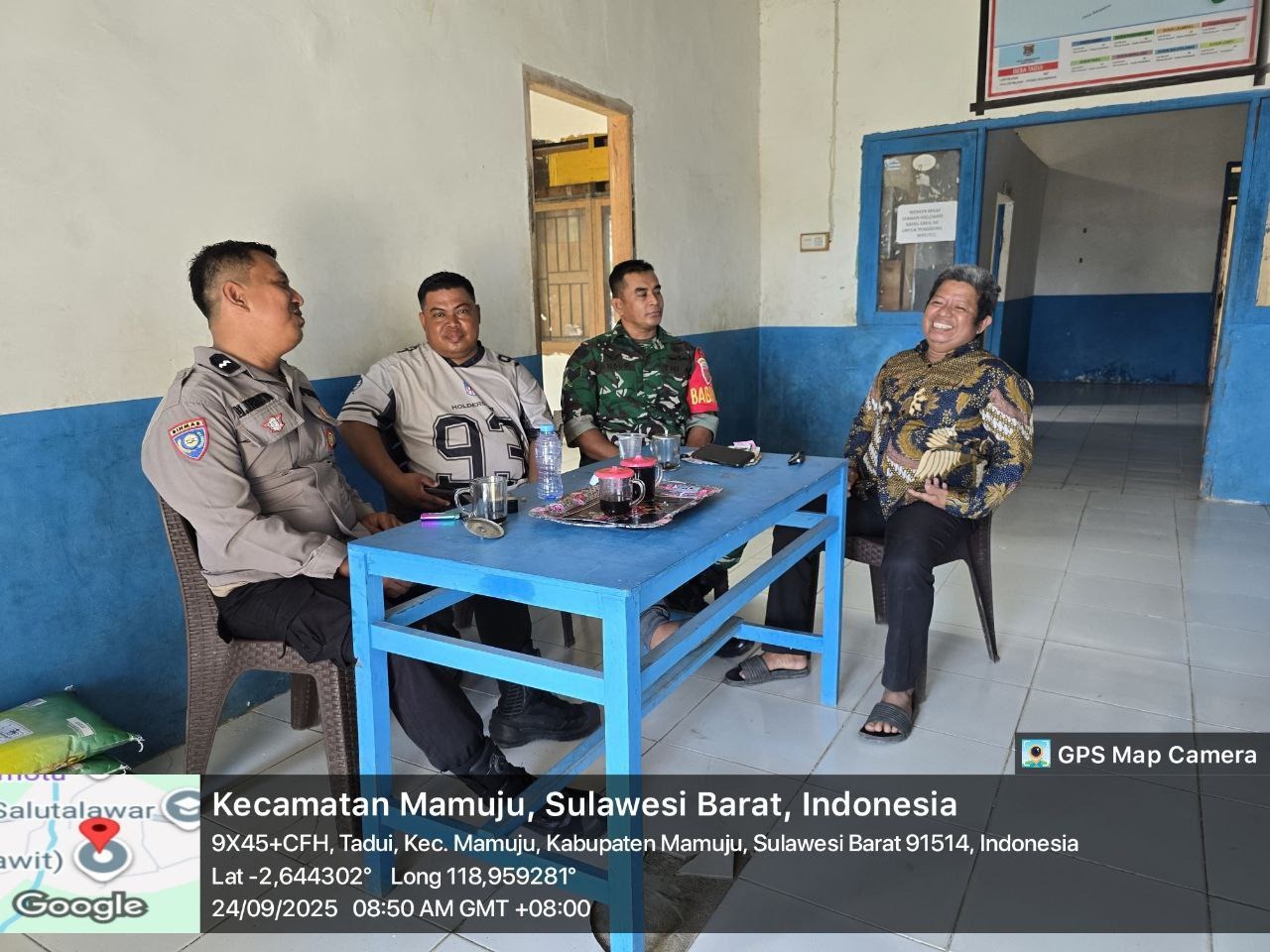 Babinsa Koramil 1418-01/Mamuju Laksanakan Puldata