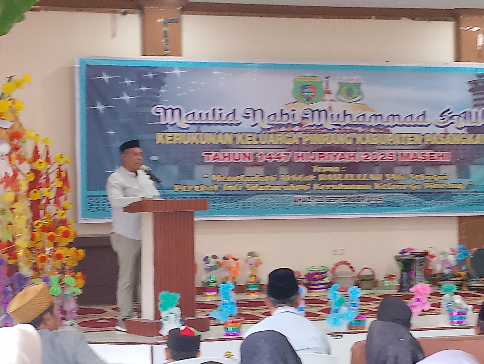 Kerukunan Keluarga Pinrang Peringati Maulid Nabi Muhammad SAW 