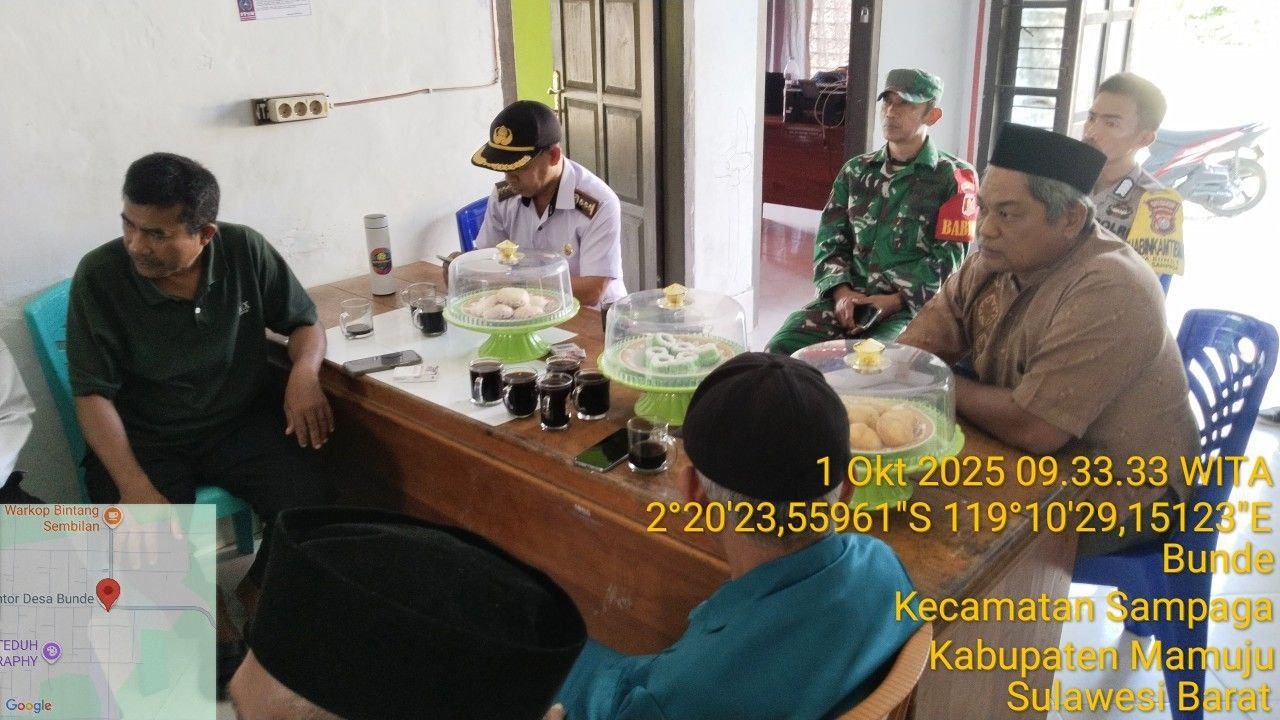 Babinsa Kalukku Dukung Pembinaan Wilayah dengan Laksanakan Puldata di Sampaga