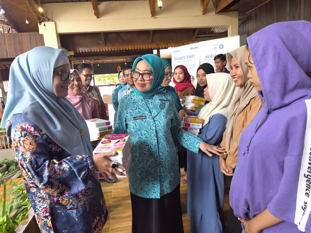 Pemprov dan Tim Penggerak PKK Sulbar Kolaborasi Lakukan Intervensi Gizi Ibu Hamil di Pamboang