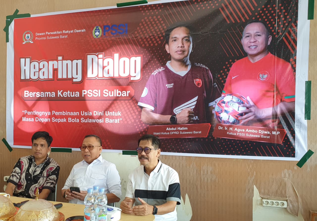 Anggota DPR RI Agus Dorong Penguatan Pembinaan Sepak Bola Sulbar