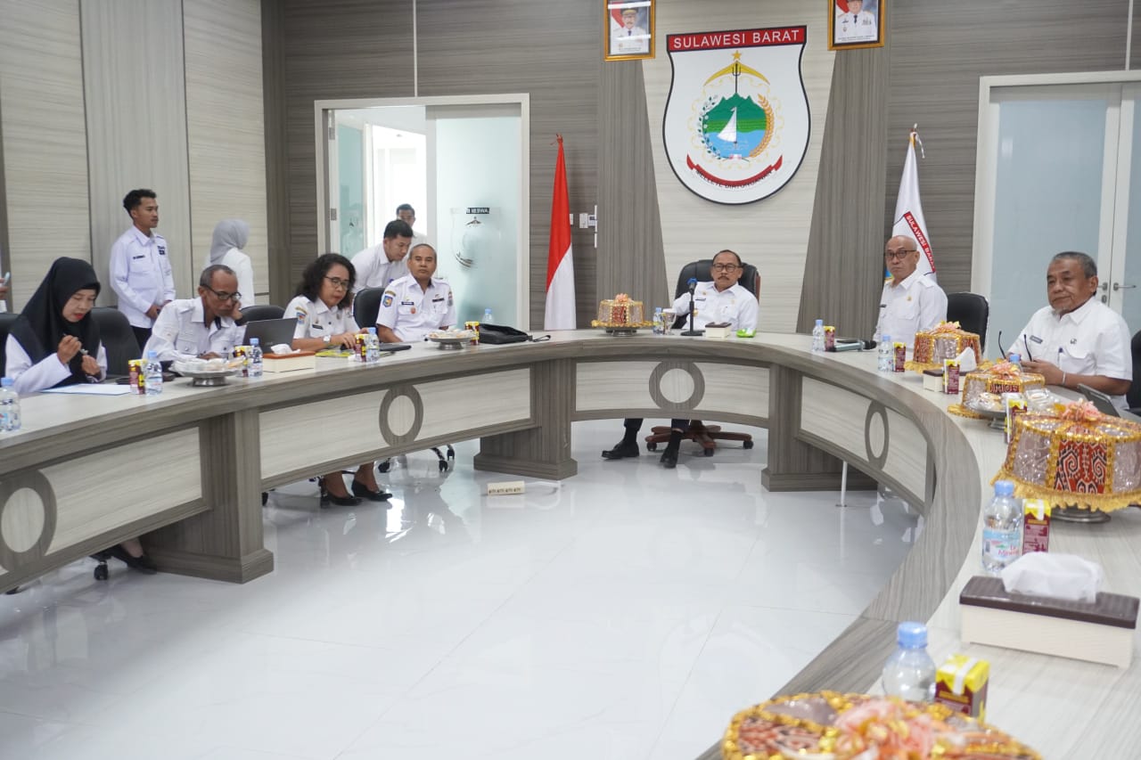 Gubernur Suhardi Duka: Pemprov Sulbar Siap Dukung Pemeriksaan Ketahanan Pangan