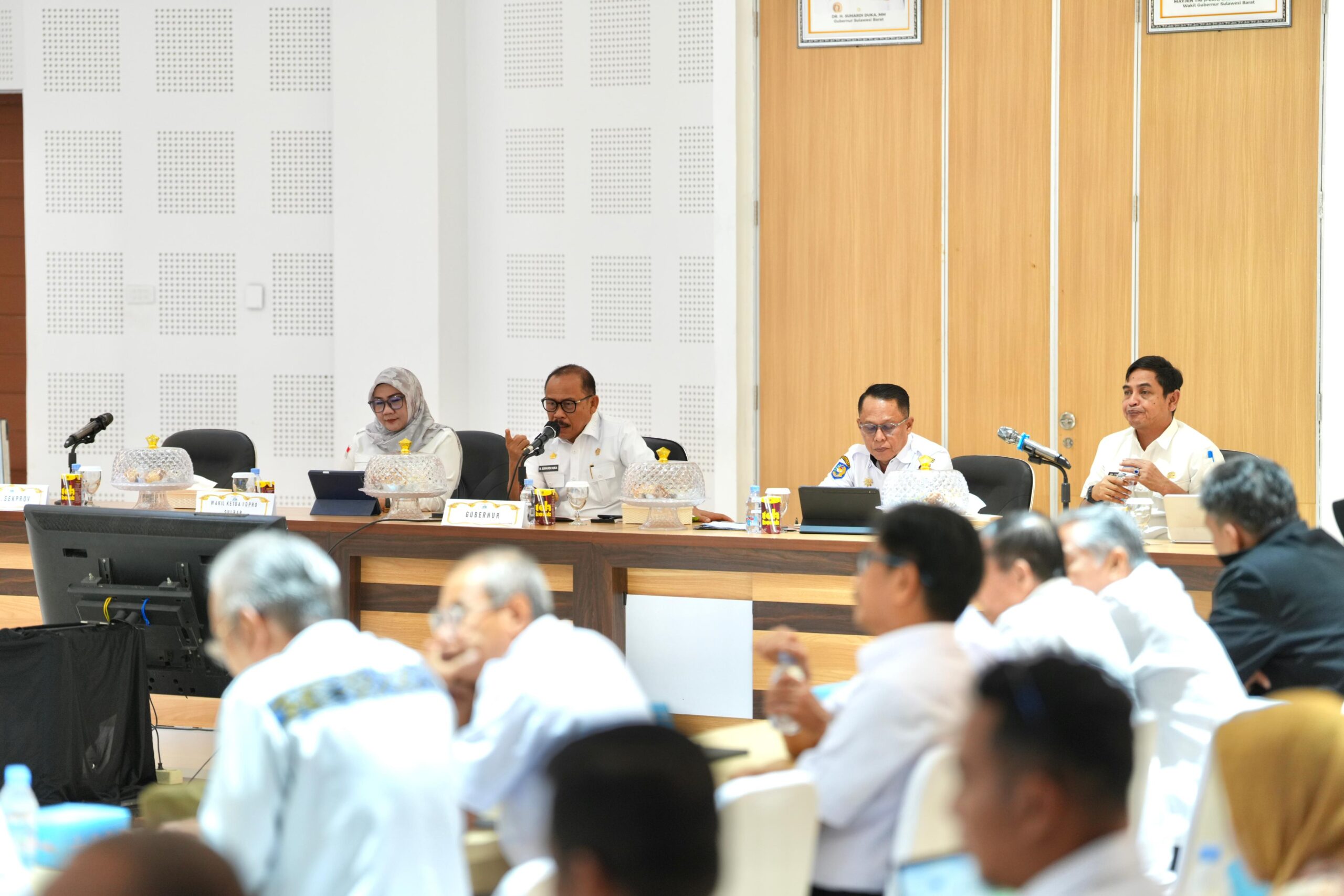 Rakor Optimalisasi Pengelolaan Keuangan Daerah, Gubernur Sulbar Tekankan Efisiensi dan Dampak Nyata