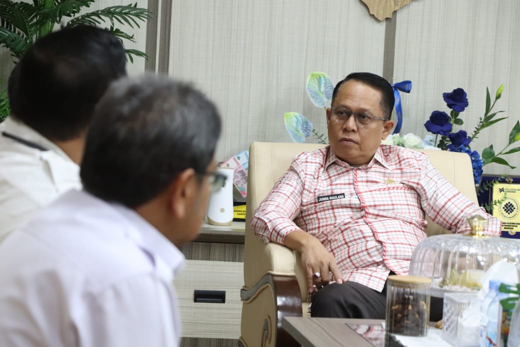 Dorong Swasembada dan Atasi Banjir, Pemprov Sulbar dan BWS V Bahas Progres Penanganan Sungai, Irigasi dan Bendungan