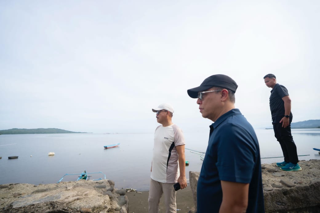 Proyek Jalan Arteri Mamuju Kembali Dibahas, Gubernur Tinjau Trase Tepi Laut di Tambi