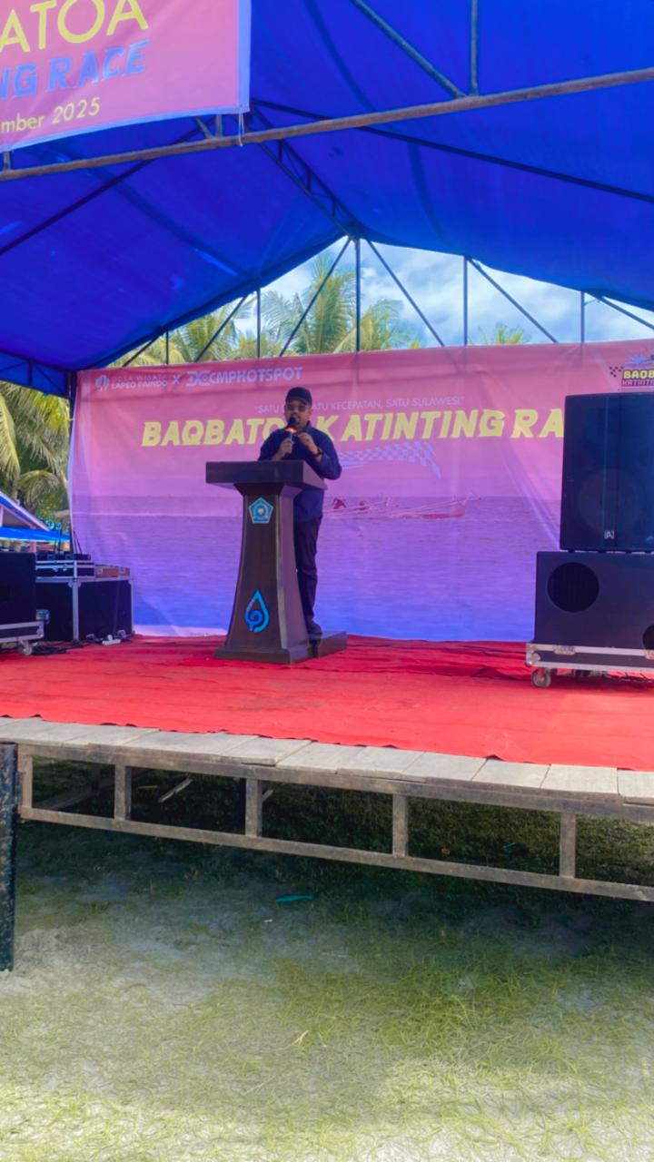 Kepala Dinas Pariwisata Sulbar Buka Baqba Toa Katinting Race 2025