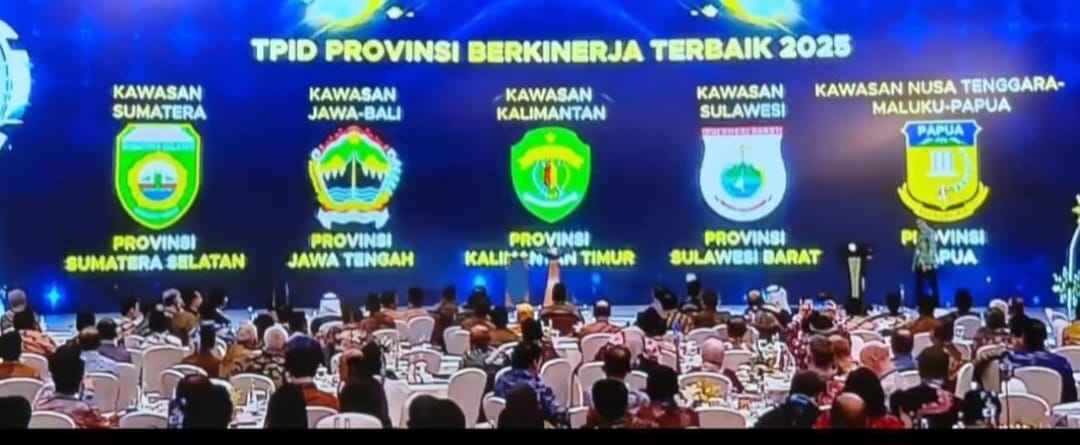 Sulbar Dinobatkan sebagai Provinsi dengan TPID Berkinerja Terbaik 2025 di Kawasan Sulawesi
