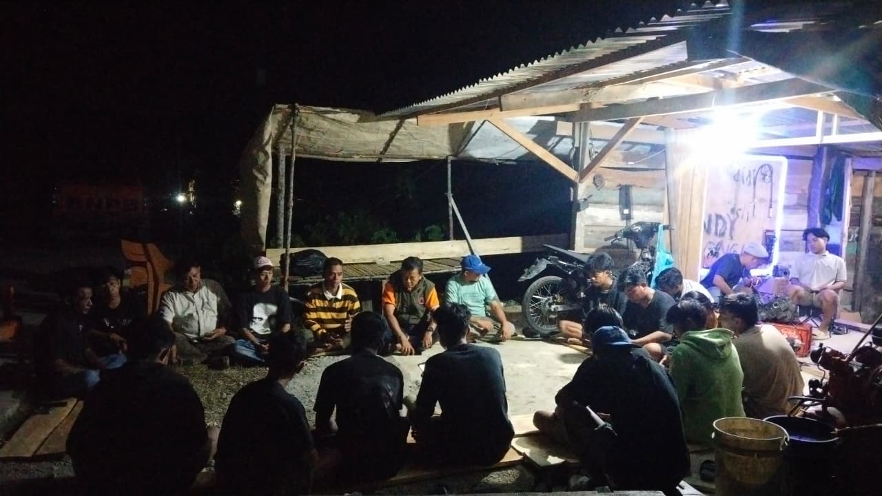 BPBD Pasangkayu Rapat Penguatan Desa Tangguh Bencana di Pangiang