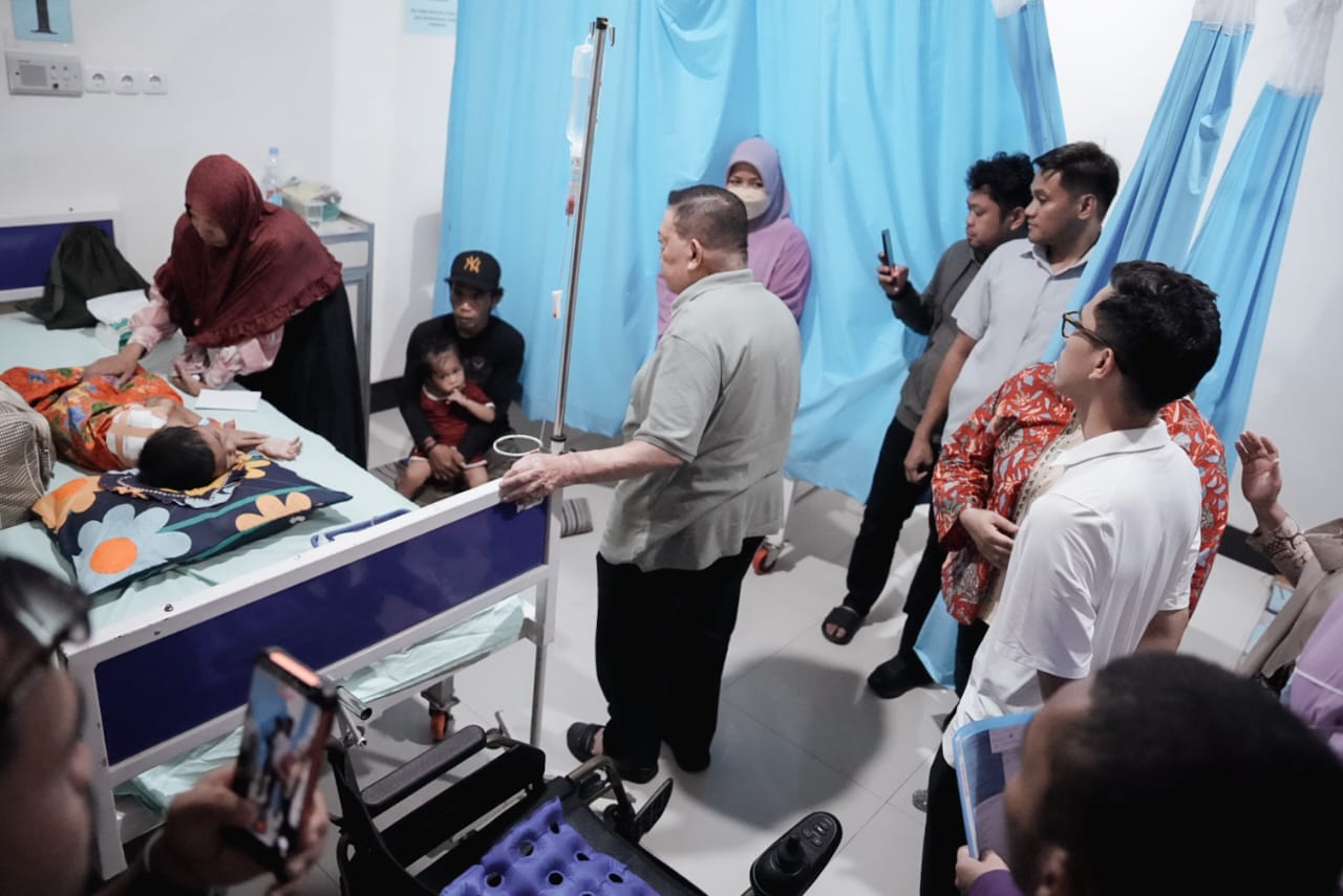 Wujud Komitmen Pemerintah, Wagub Sulbar Jadwalkan Rujukan Medis Cepat untuk Pasien Tumor