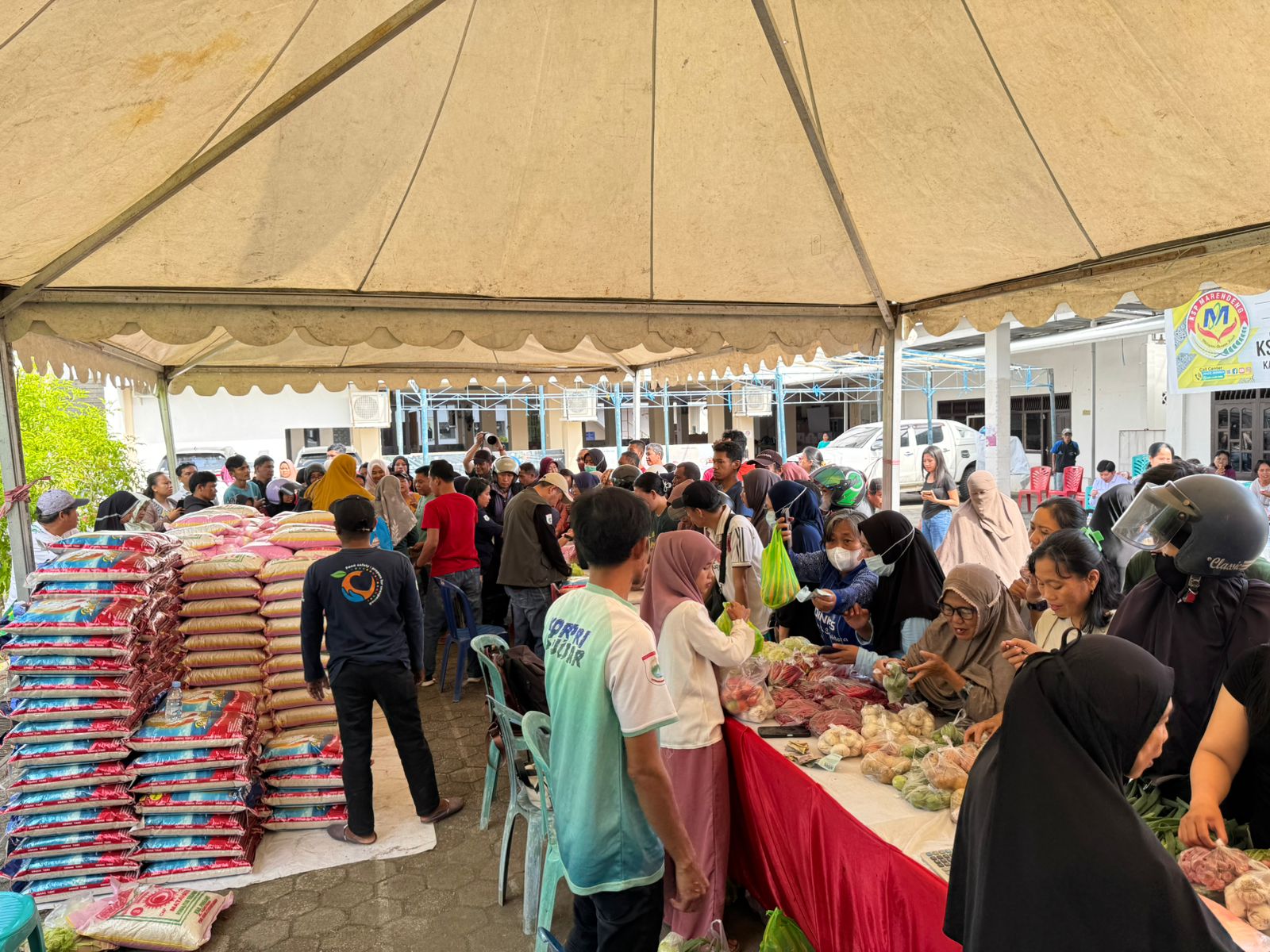 GPM di Gereja Santa Maria Sambut Natal–Tahun Baru, Zulfikar Suhardi Janji Tambah Kuota Sulbar